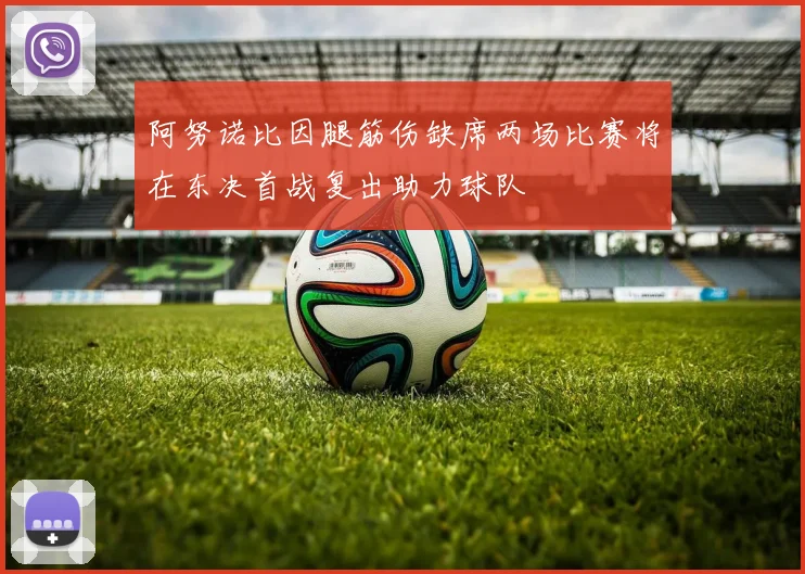 阿努诺比因腿筋伤缺席两场比赛将在东决首战复出助力球队